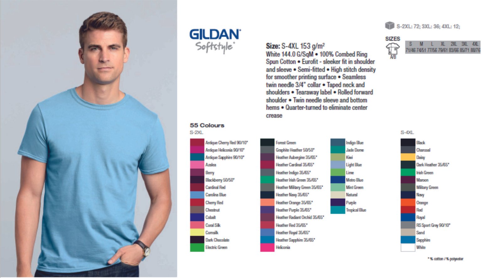 Gildan Softstyle – majica kratkih rukava