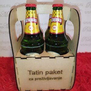 Tatin paket za preživljavanje - personalizirana gajbica za dan očeva