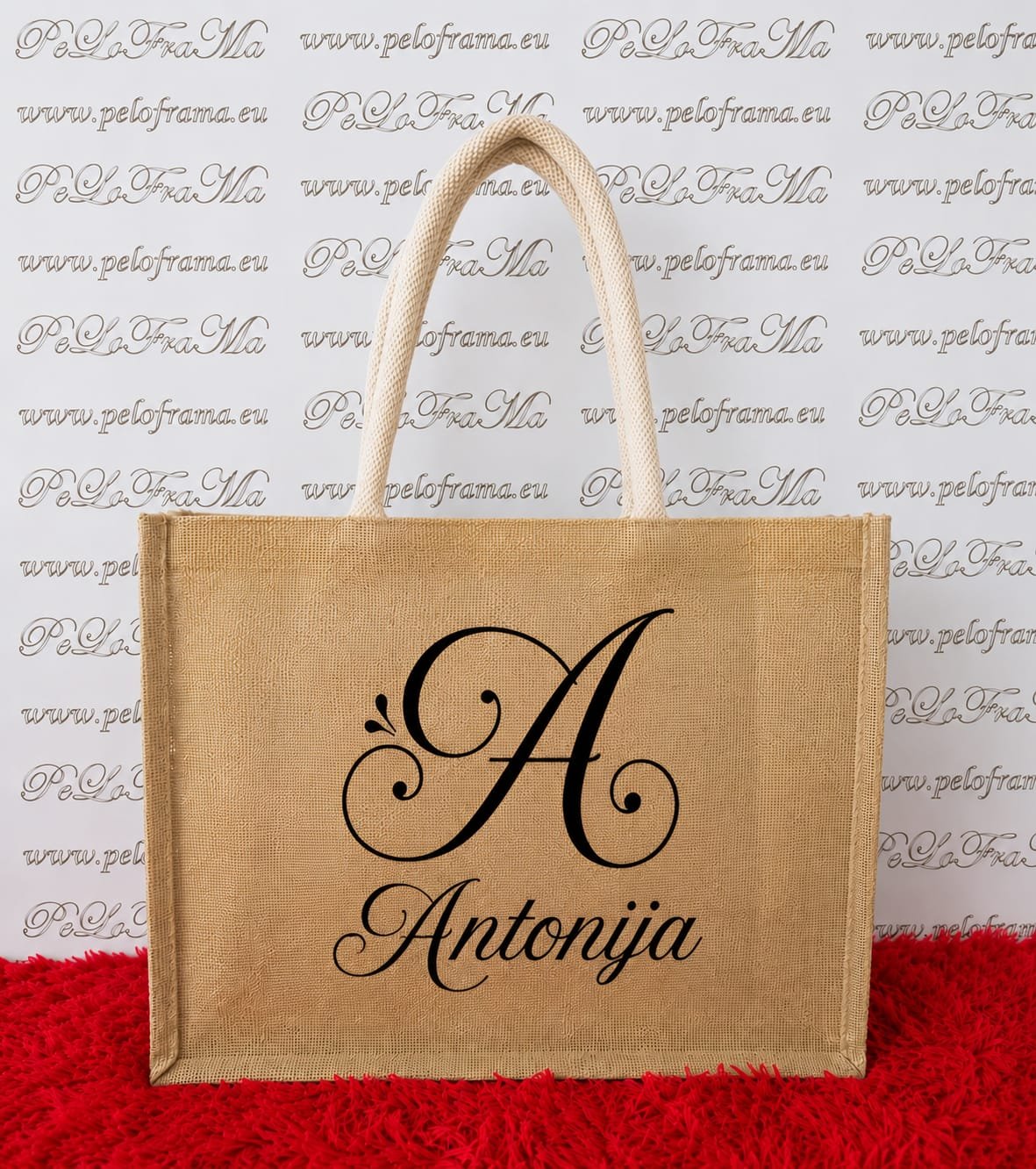 Personalizirana jutena torba - Slika 7