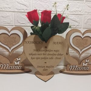 Dekorativno srce ''najboljoj mami''