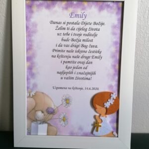 Okvir za krštenje ''purple''