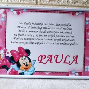 Dekorativni okviri za dječju sobu