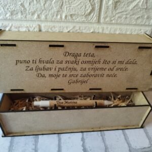 Personalizirana kutija sa kemijskom