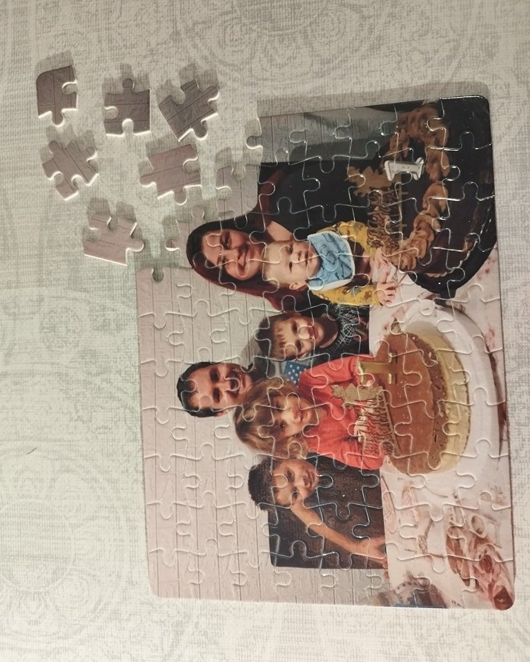 Puzzle sa otisnutom slikom