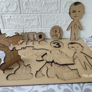 Drvene dječje puzzle