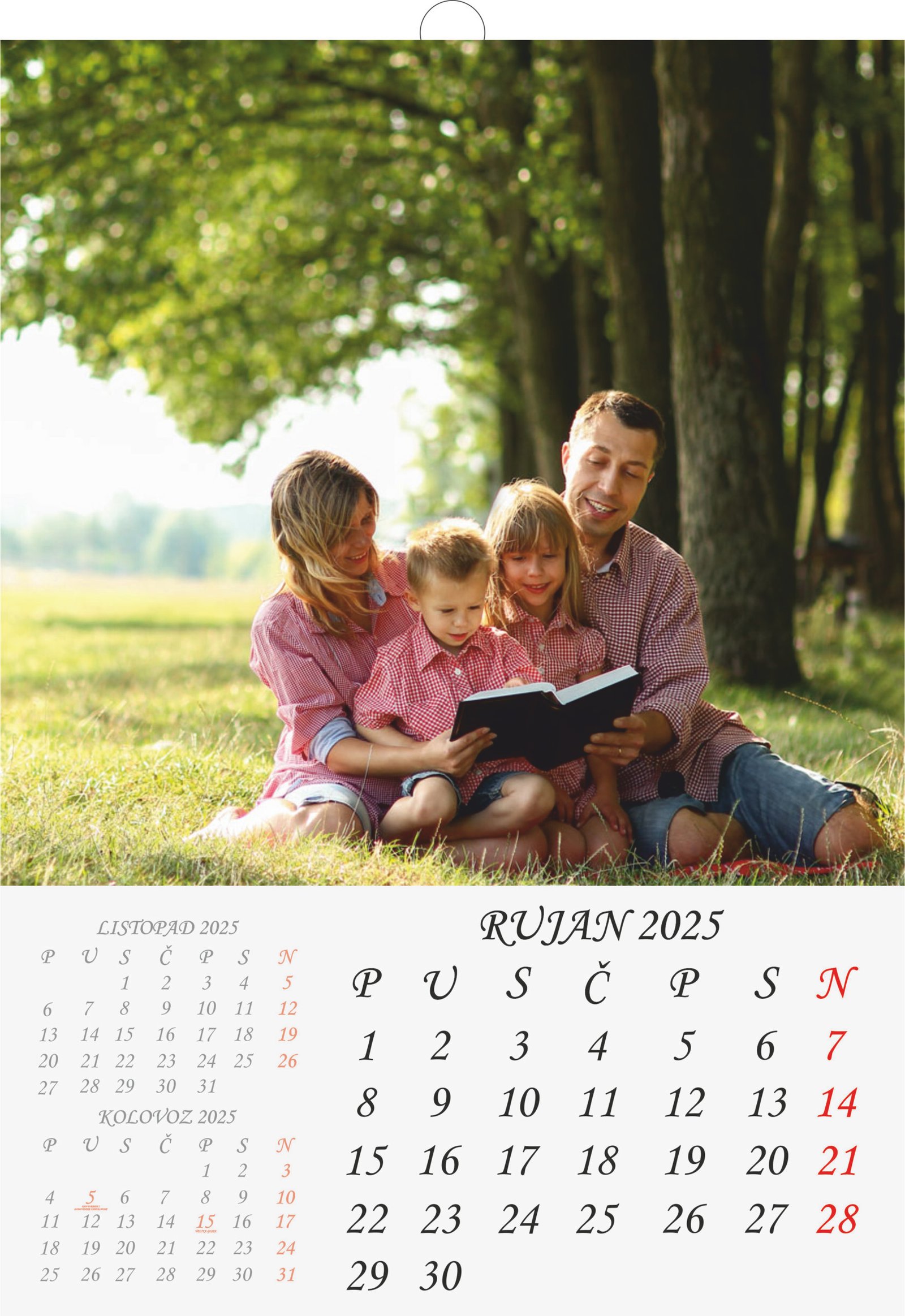 Personalizirani 13 lisni kalendar 3u1 - Slika 10