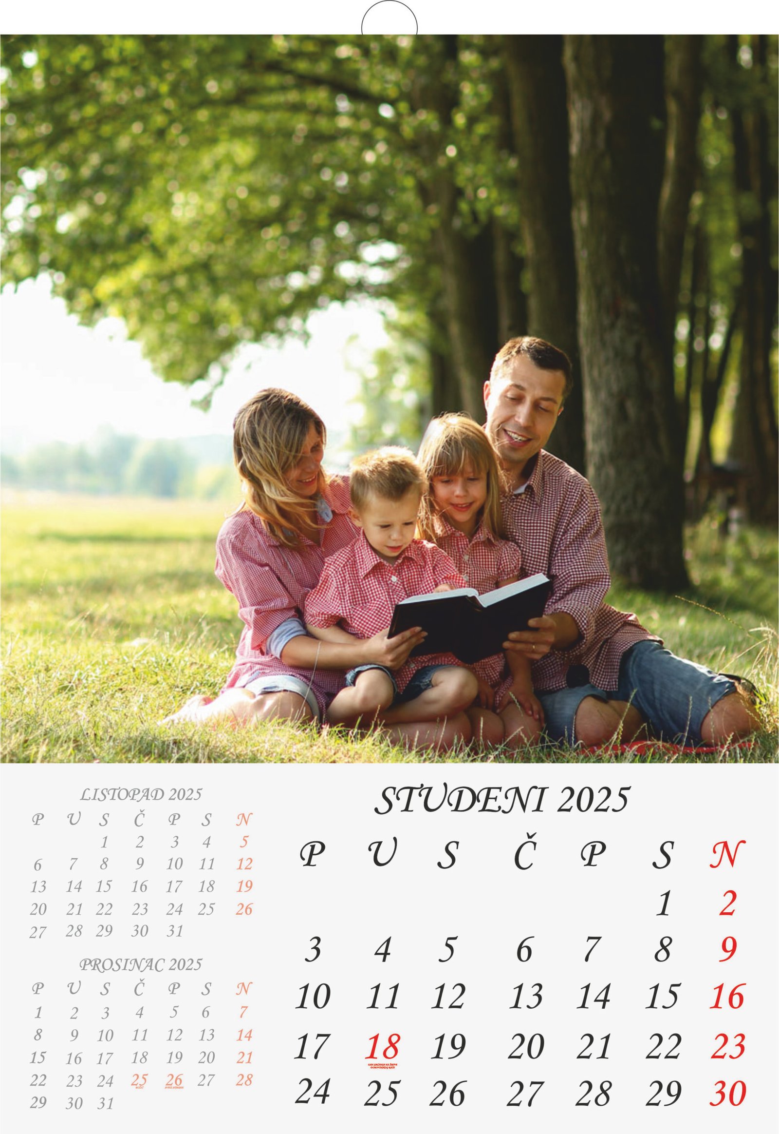 Personalizirani 13 lisni kalendar 3u1 - Slika 12