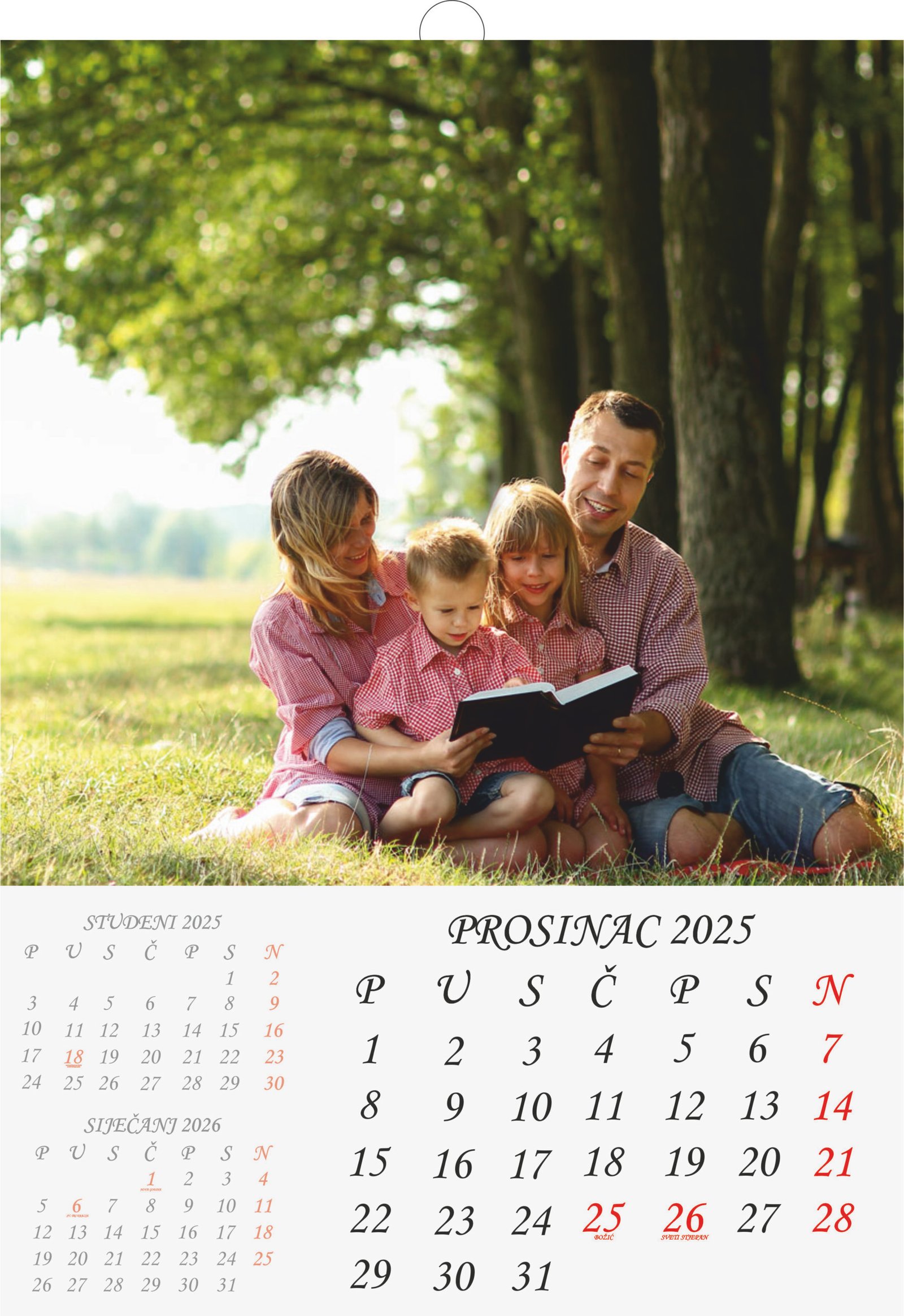 Personalizirani 13 lisni kalendar 3u1 - Slika 13