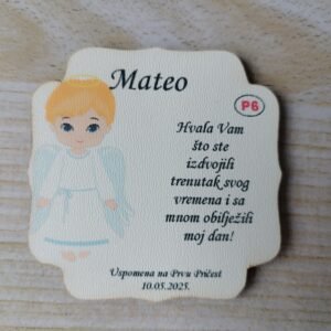 Zahvalnice za Prvu Pričest - dečki