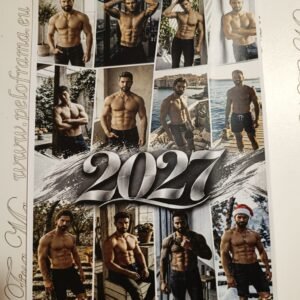 Kalendar ''Sexy muškarci'' 2027. - silver